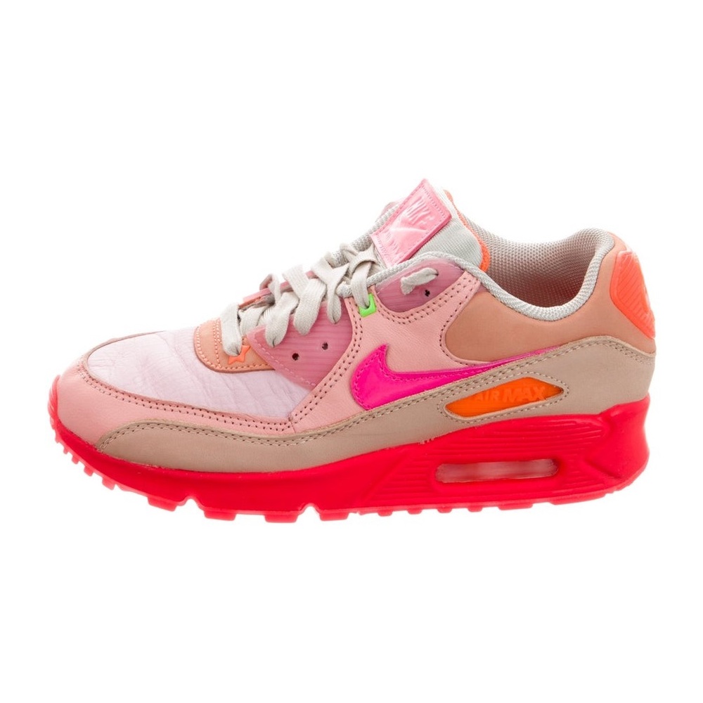 Nike Air Max 90 'Platinum Crimson' pink sneakers